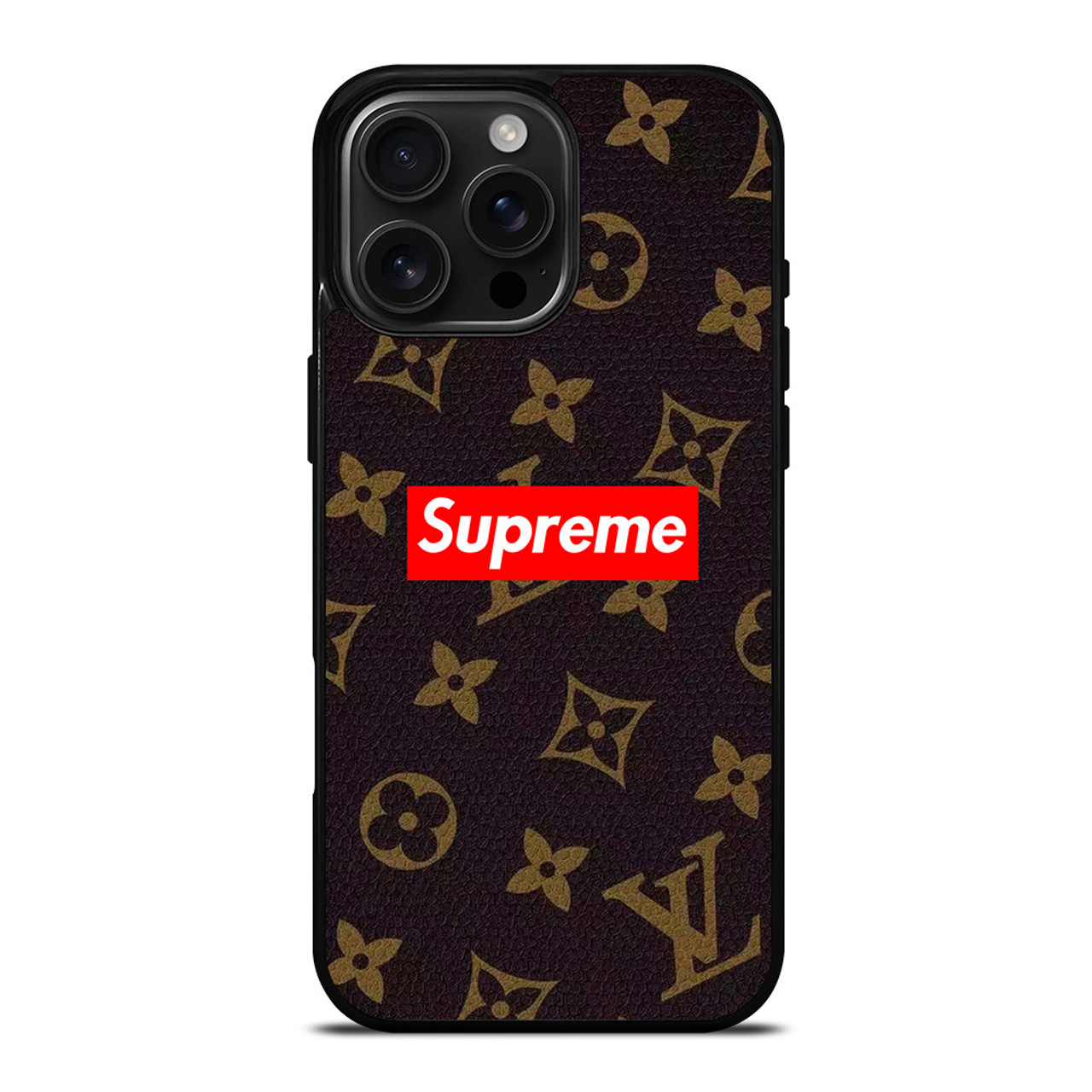 SUPREME BROWN iPhone 16 Pro Max Case